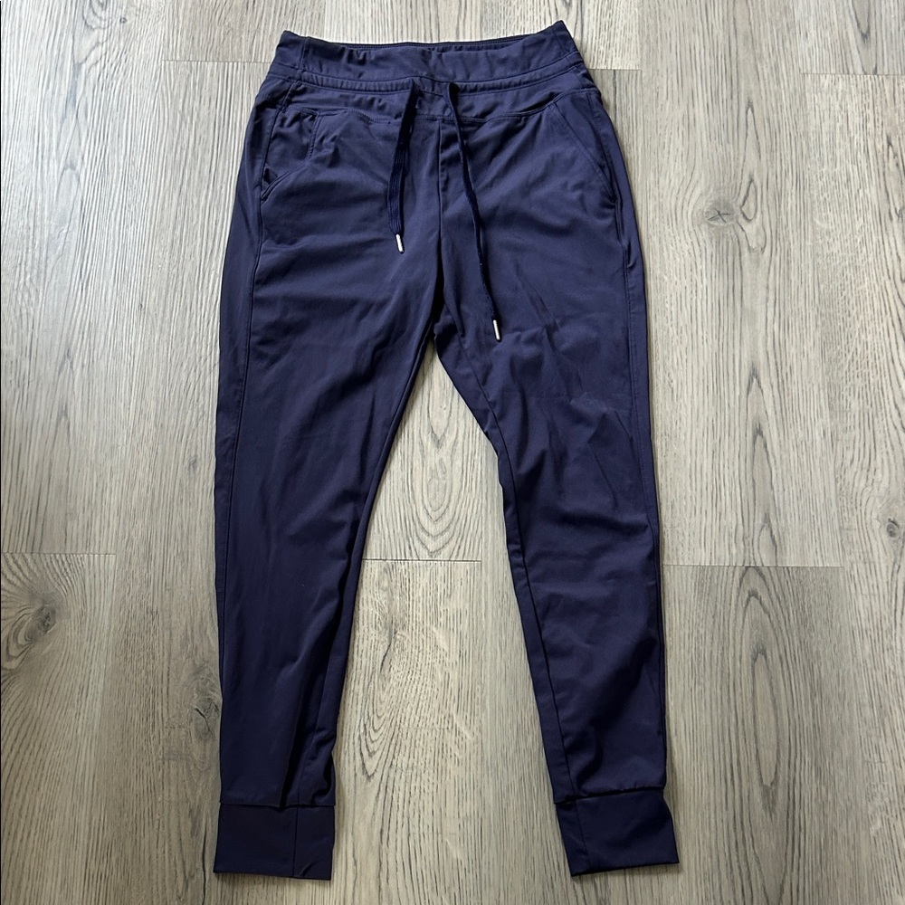 Halara Navy Blue High Waisted Cloudful Air Joggers Size Medium M